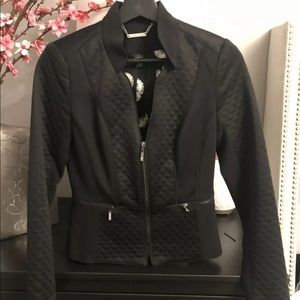 White House Black Market quilted jacket size 0